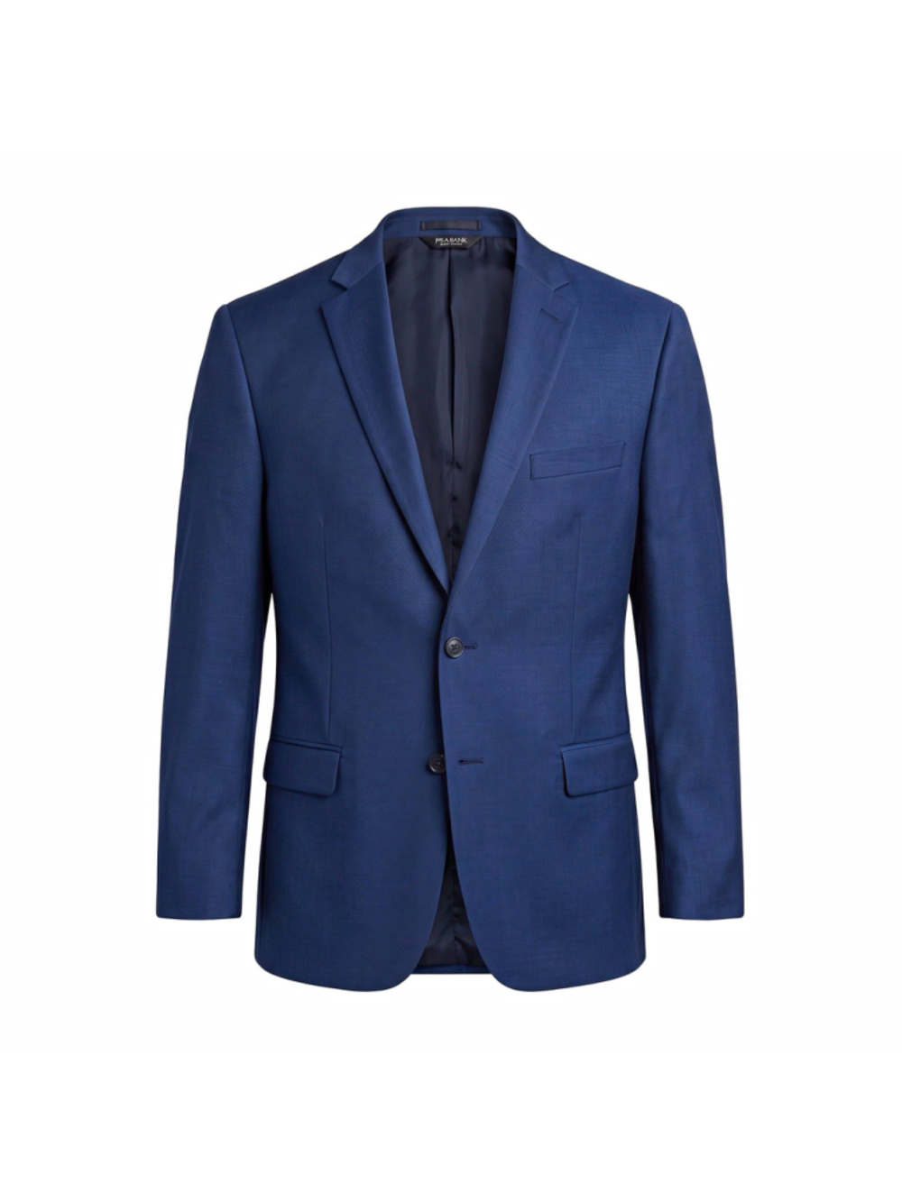 Jos. A. Bank Men’s Blue Wool Suit Jacket Single-Breasted 2-Button Slim 46R